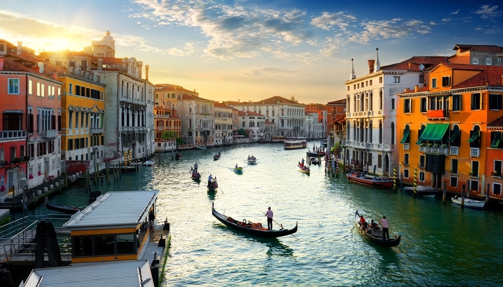 The Grand Canal of Venice, Italy